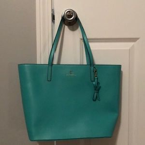 Authentic teal Kate Spade purse